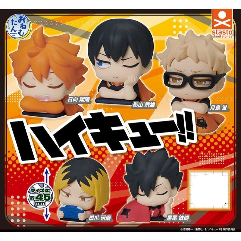 Stand Stones Onemutan Haikyu!! Complete Set Figure Capsule Toy JAPAN OFFICIAL