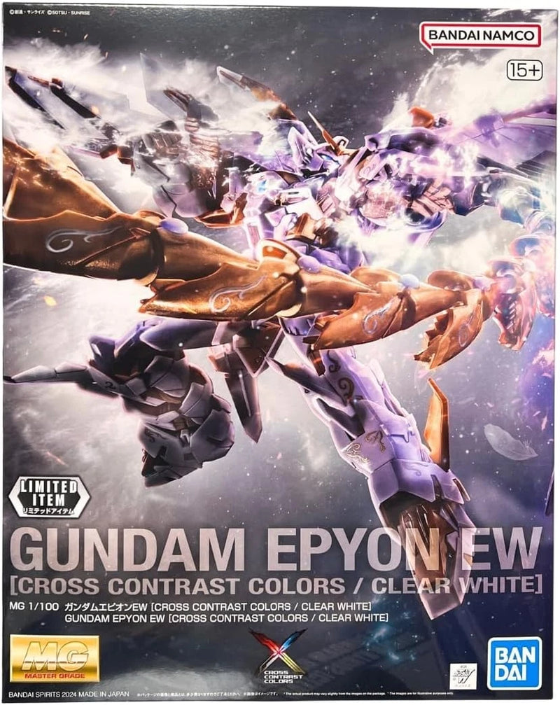 BANDAI MG Gundam Epyon EW Cross Contrast Colors Clear White 1/100 Model Kit
