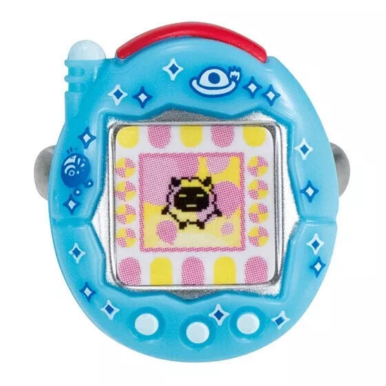 BANDAI Ringcolle Tamagotchi 3 Complete Set Capsule toy JAPAN OFFICIAL