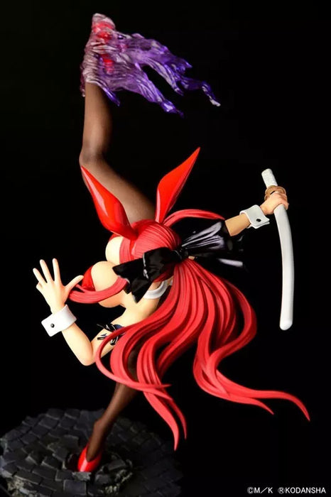 Fairy Tail Erza Scarlet High Kick ver. Crimson Bunny 1/6 Figure JAPAN OFFICIAL