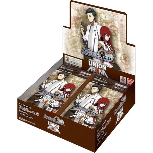 BANDAI Union Arena Steins Gate UA57BT Booster Pack Box TCG JAPAN OFFICIAL