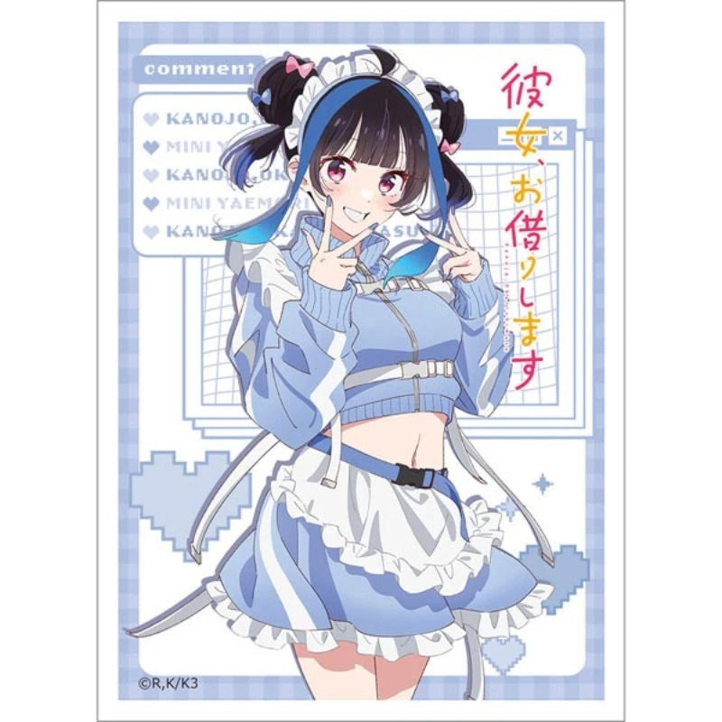 Sleeve Rent-A-Girlfriend Mini Yaemori Tracksuit Maid ver. JAPAN OFFICIAL