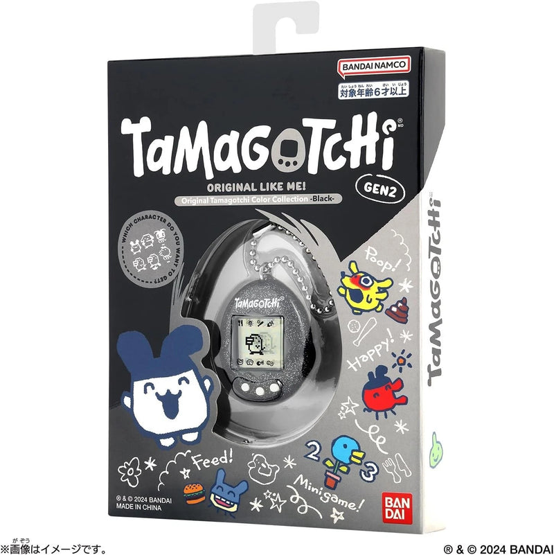 BANDAI Original Tamagotchi Color Collection Black JAPAN OFFICIAL BANDAI Original Tamagotchi Color Collection Black JAPAN OFFICIAL