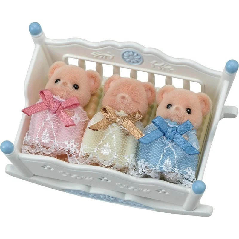 Epoch Sylvanian Families Calico Critters Biscuit Bear Triplets Baby Set FS-63