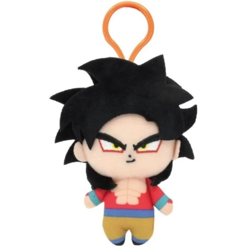 Dragon Ball GT Chibi Plush Mascot With Plastic Hook Super Saiyan 4 Son Goku