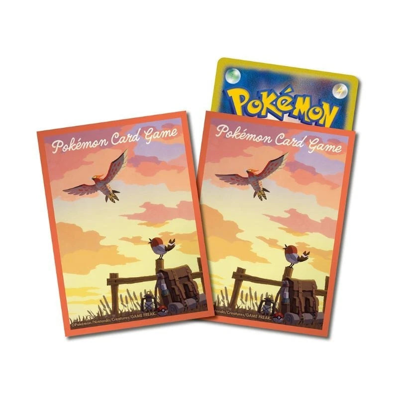 Pokemon Center Original Card Sleeves Fletchling & Talonflame JAPAN OFFICIAL