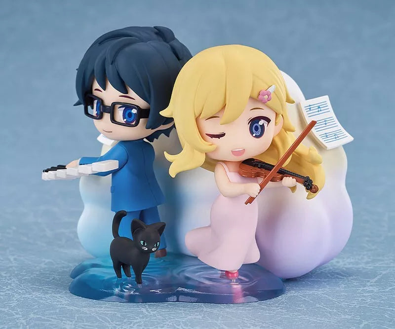 Qset+ Your Lie in April Kaori Miyazono & Kosei Arima Figure JAPAN OFFICIAL