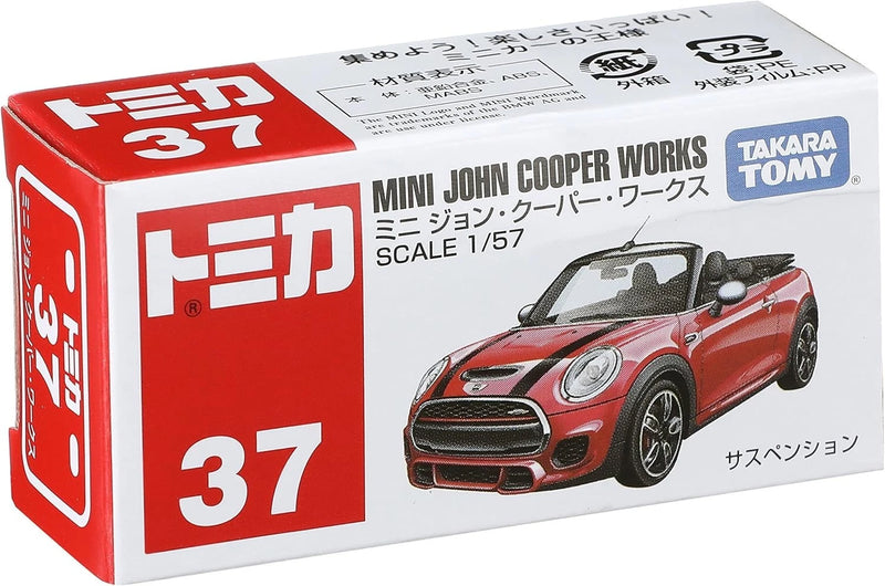 Takara Tomy Tomica No.37 Mini John Cooper Works 1/57 JAPAN OFFICIAL