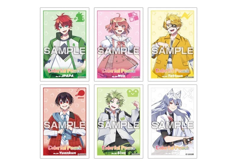 Colorful Peach Sticker Collection Gum 20Pack Box Candy Toy JAPAN OFFICIAL