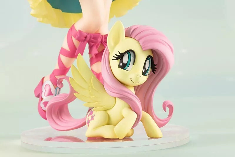 Kotobukiya meu pequeno pônei bishoujo fluttershy 1/7 figura Japão oficial