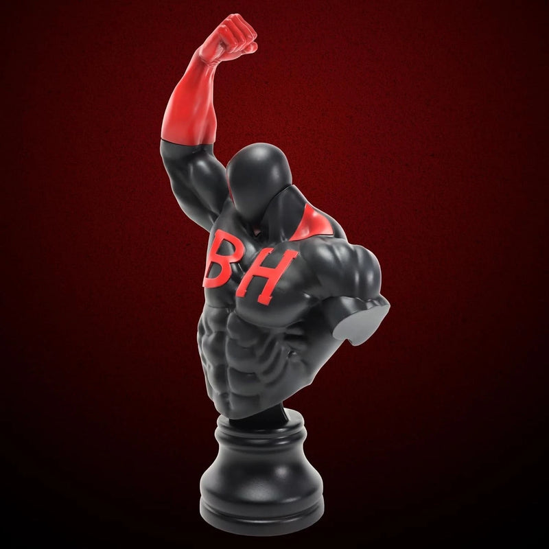 BMC Kinnikuman Series No.10 Black Hole Figure JAPAN OFFICIAL