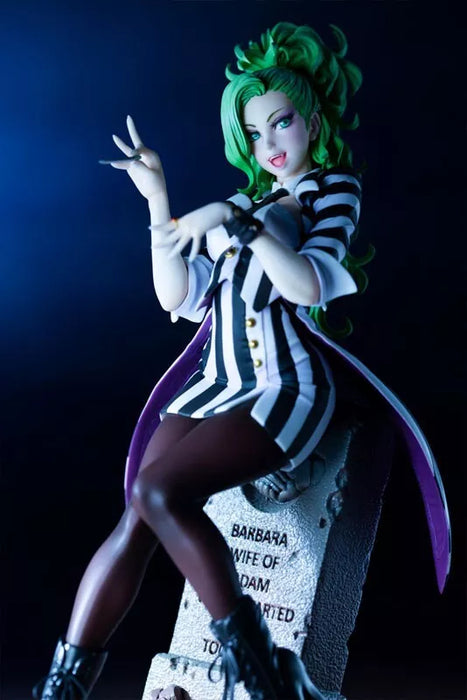 Kotobukiya Horror bishoujo Beetlejuice Beetlejuice 1/7 Figura Japão Oficial do Japão