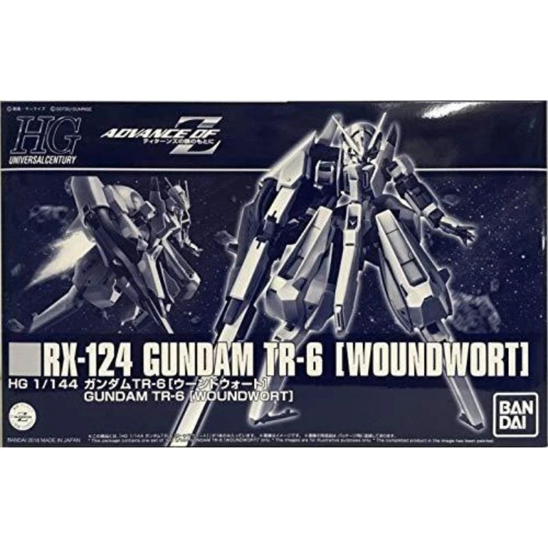 BANDAI HGUC Mobile Suit Zeta Gundam Gundam TR-6 Wondwart 1/144 Model Kit JAPAN