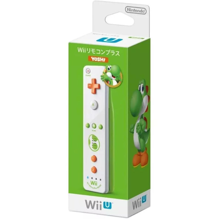 Nintendo Wii U Remote Controller Plus Yoshi Japan Oficial