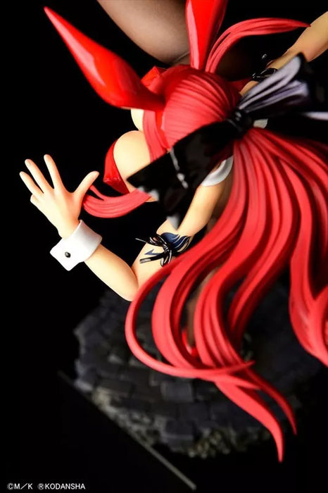 Fairy Tail Erza Scarlet High Kick ver. Crimson Bunny 1/6 Figure JAPAN OFFICIAL