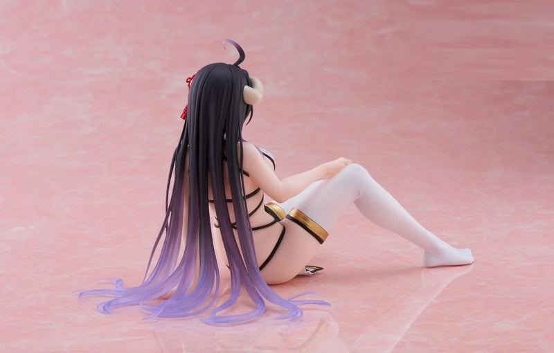 Figura fofa de mesa TAITO OVERLORD Albedo vestido chinês ver. OFICIAL DO JAPÃO