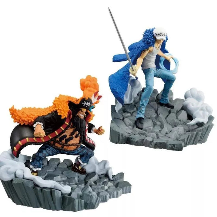 Banpresto Senkou Zekkei One Piece Law & MARSHALL.D.TEACH Figure Set of 2 JAPAN