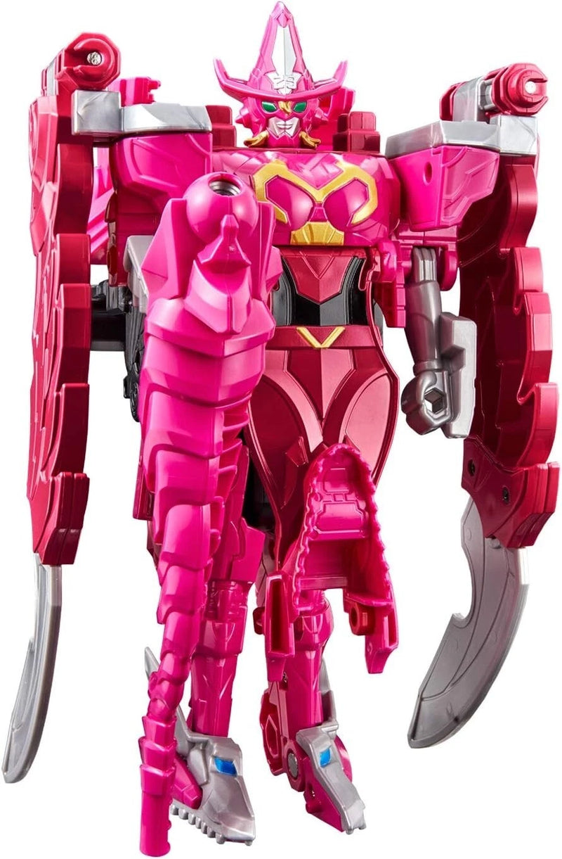 Conjunto de bonecos de ação BANDAI Kikai Sentai Zenkaiger DX Zenkaioh Vroomagine JAPÃO