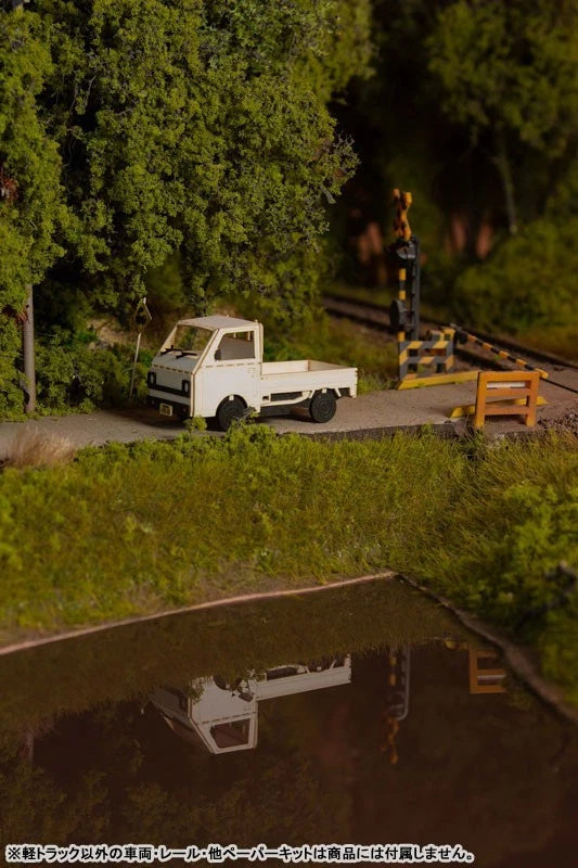 Paper Kit Town Corner Accessory Series Light Truck 1/80 JAPAN OFFICIAL