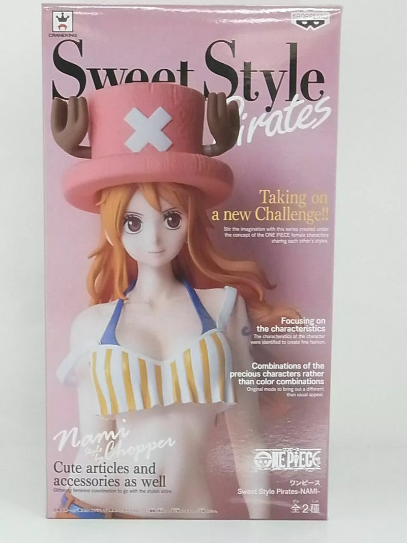 Banpresto One Piece Sweet Style Pirates Nami Version de couleur normale Figure Japon
