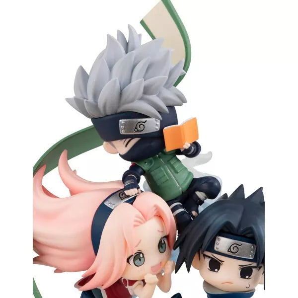 FIGUNIDADE NARUTO SHIPPUDEN EQUIPE SETE GRUPO! Figura Japão Oficial