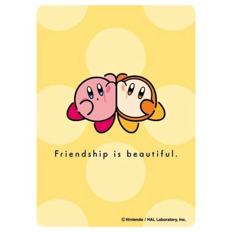 Character Sleeve Kirby play with Waddle Dee Friendship is Beautiful EN-1497