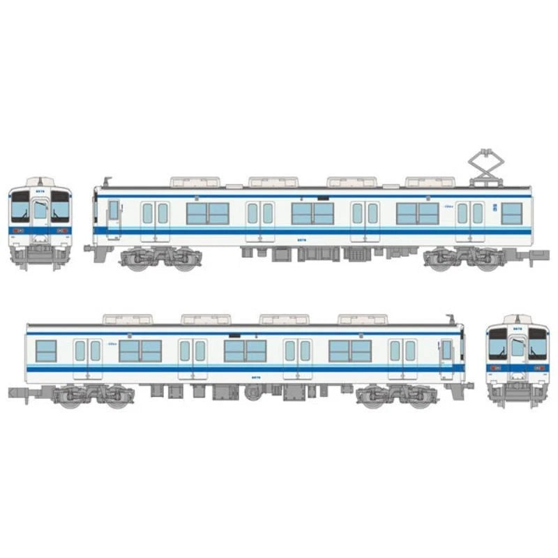 Tetsudou Collection Tobu Railway 8500 Type 2Car Set JAPAN OFFICIAL