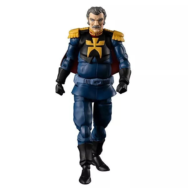 G.M.G. Coleção 03 Gundam Zeon Exército Ramba Ral Ação Figura Japão Oficial