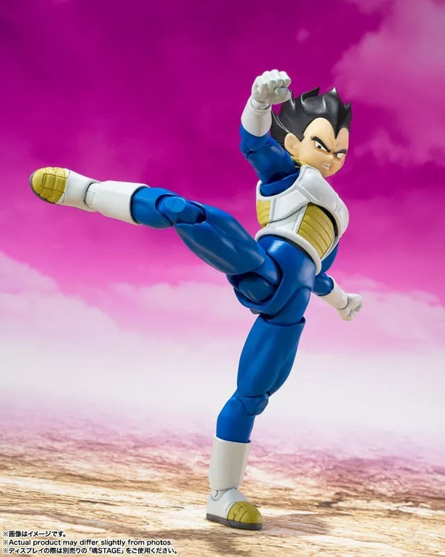BANDAI S.H.Figuarts Dragon Ball Daima Vegeta Figura de acción OFICIAL DE JAPÓN