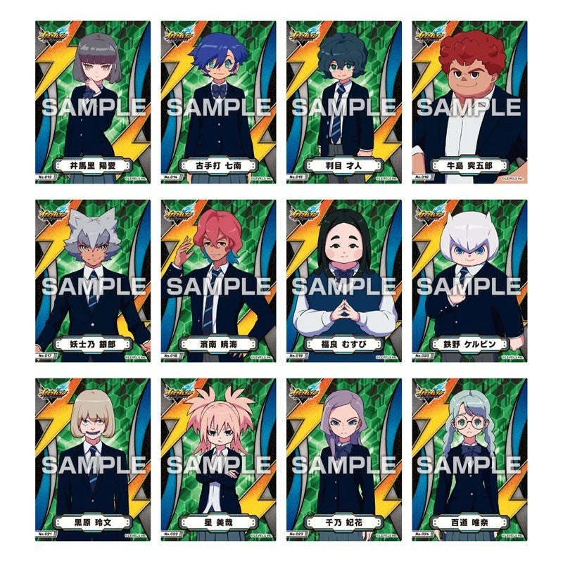 Inazuma Eleven Victory Road Clear Card Collection Gum 18Pack Box TCG Candy Toy
