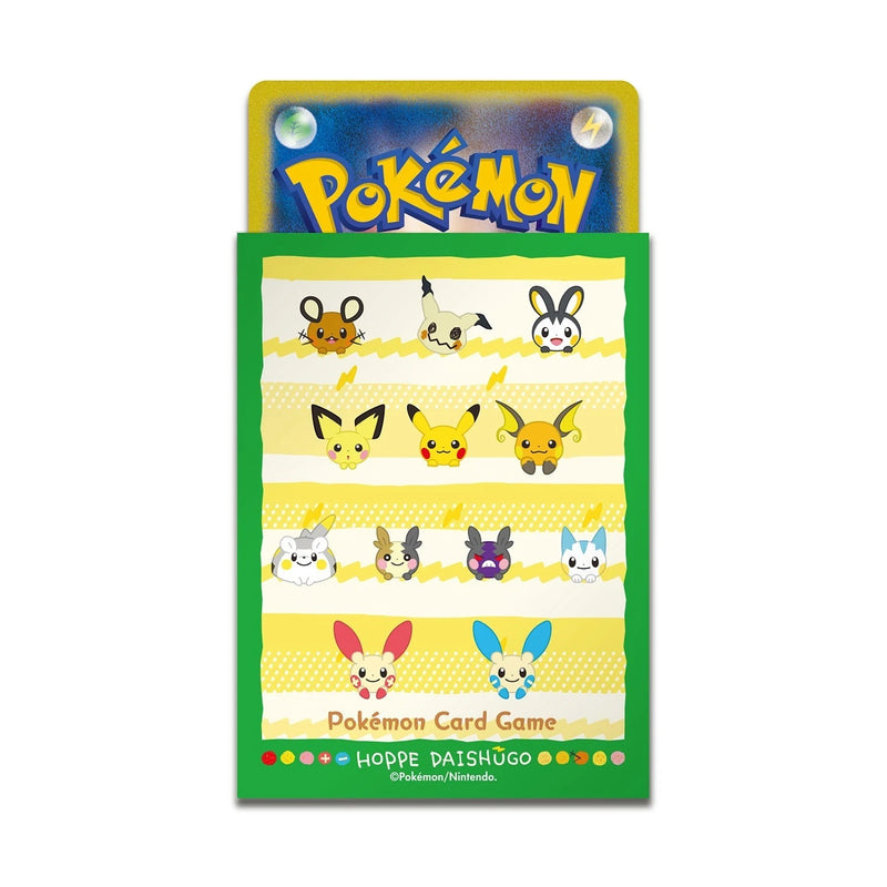 Pokemon Center Original Card Sleeves Hoppe Daishugo Green JAPAN OFFICIAL