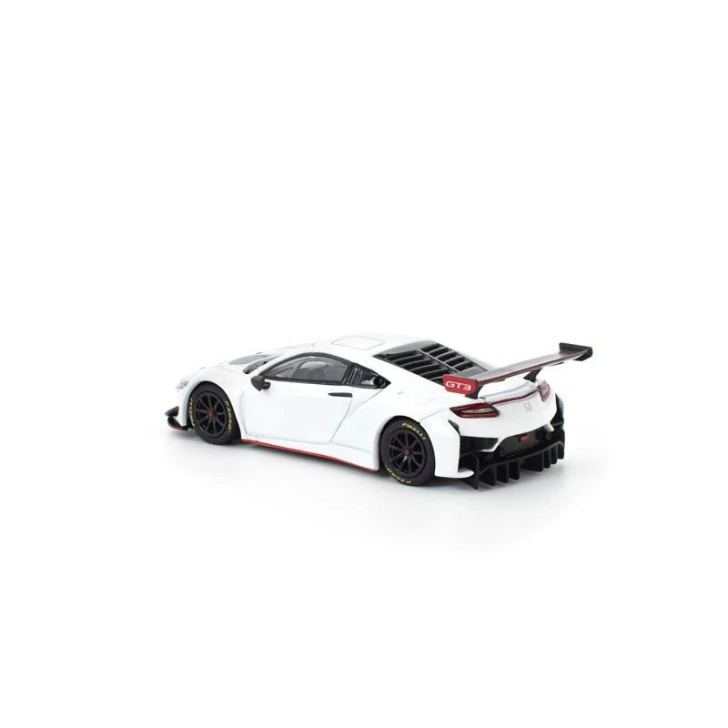 Honda NSX GT3 EVO22 White 1/64 Miniature Car JAPAN OFFICIAL