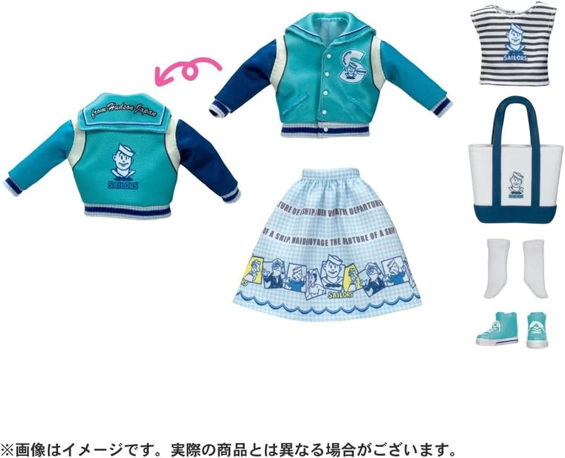 Takara Tomy Licca Chan Retro Licca Sailors Marine Fashion Doll JAPAN OFFICIAL