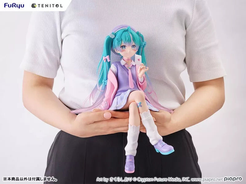 Furyu Tenitol Hatsune Miku Big Noodle Stopper Figura Japón Oficial