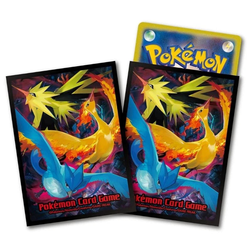 Pokemon Center Original Card Sleeves Moltres & Zapdos & Articuno JAPAN