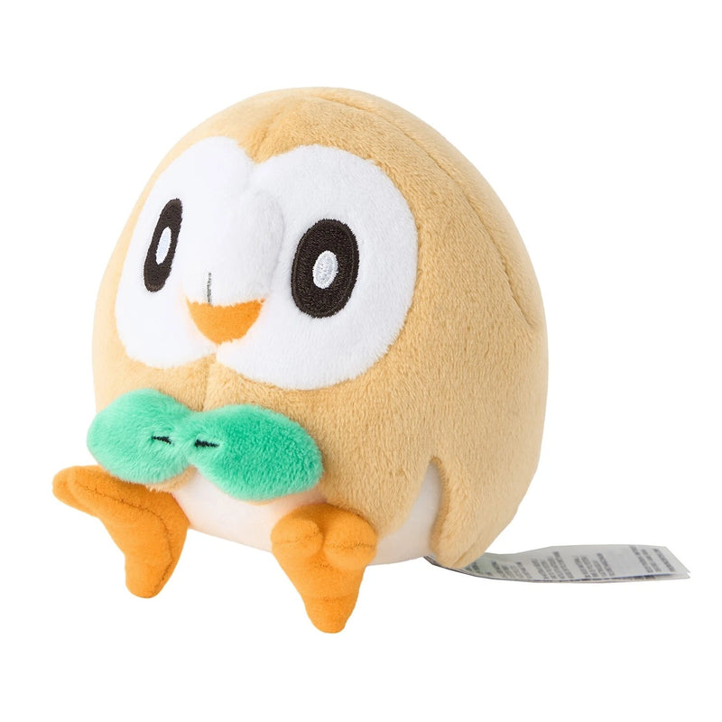Pokemon Center Original Pokemon Fit 722 Rowlet Peluche Bambola UFFICIALE DEL GIAPPONE