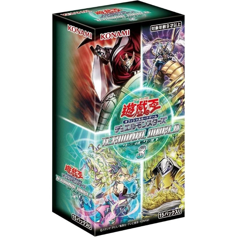 Konami Yu-Gi-Oh! OCG Duel Monsters Terminal World 3 Booster Pack Konami Yu-Gi-Oh! OCG Duel Monsters Terminal World 3 Booster Pack