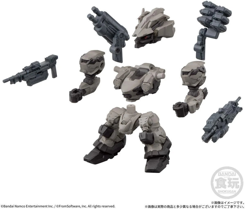 BANDAI Armored Core VI Assemble Collection Vol.1 4Pack Box Figure Candy Toy