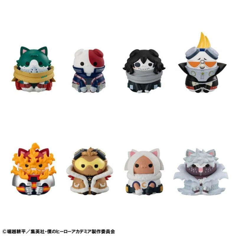 僕のヒーローアカデミア MEGA CAT PROJECT 7体セット MEGA CAT PROJECT My Hero Academia HeroAca Kitties NO.01 8Pack BOX