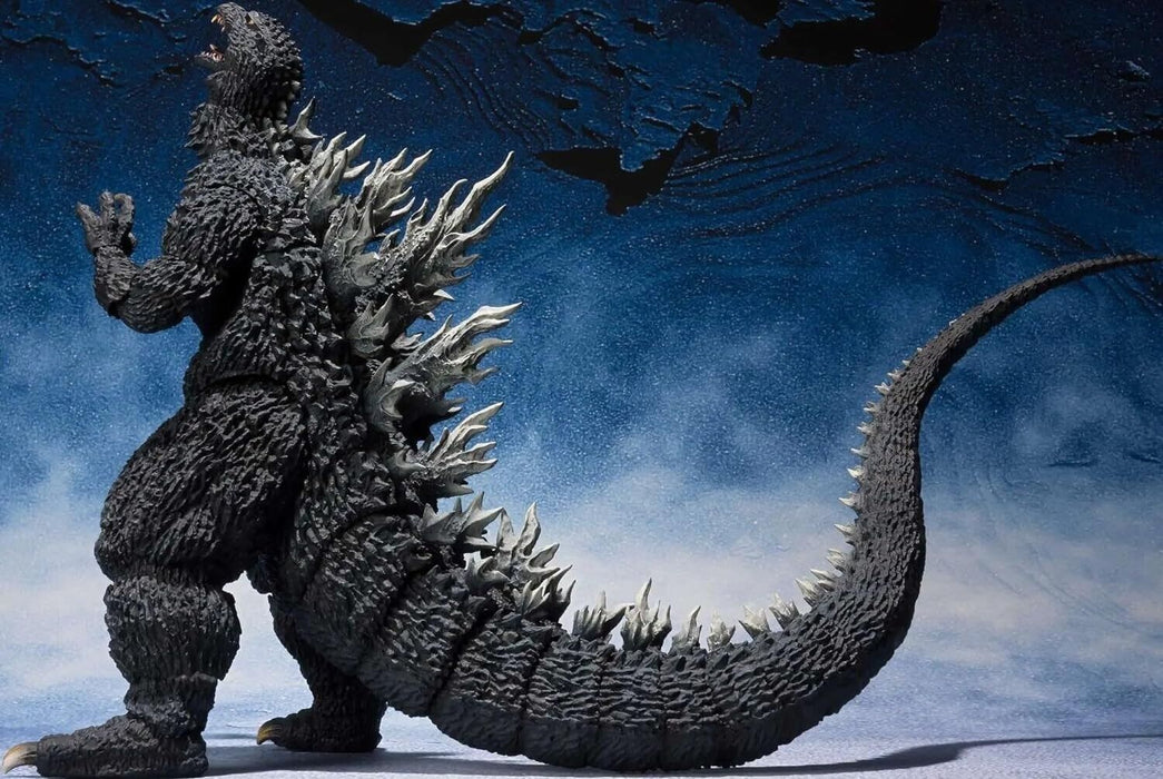 BANDAI S.H.MonsterArts Godzilla x Mechagodzilla Godzilla 2002 Action Figure