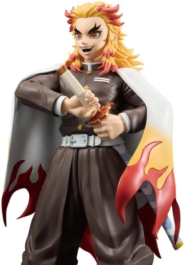 BANDAI Grandista Demon Slayer Kimetsu no Yaiba Kyojuro Rengoku Figure JAPAN