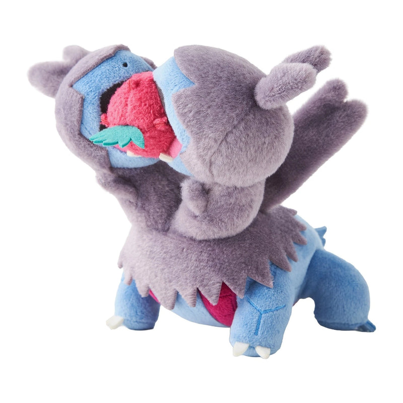 Pokemon Center Original Mogu Mogu Watching Zweilous Plush DolI JAPAN