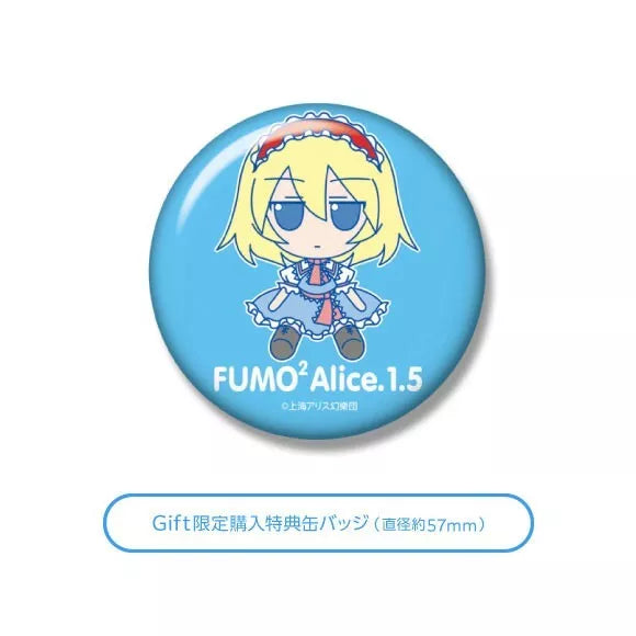 Touhou Plush Series 35 FumoFumo Alice Alice Margatroid ver.1.5 Muñeco de peluche JAPÓN