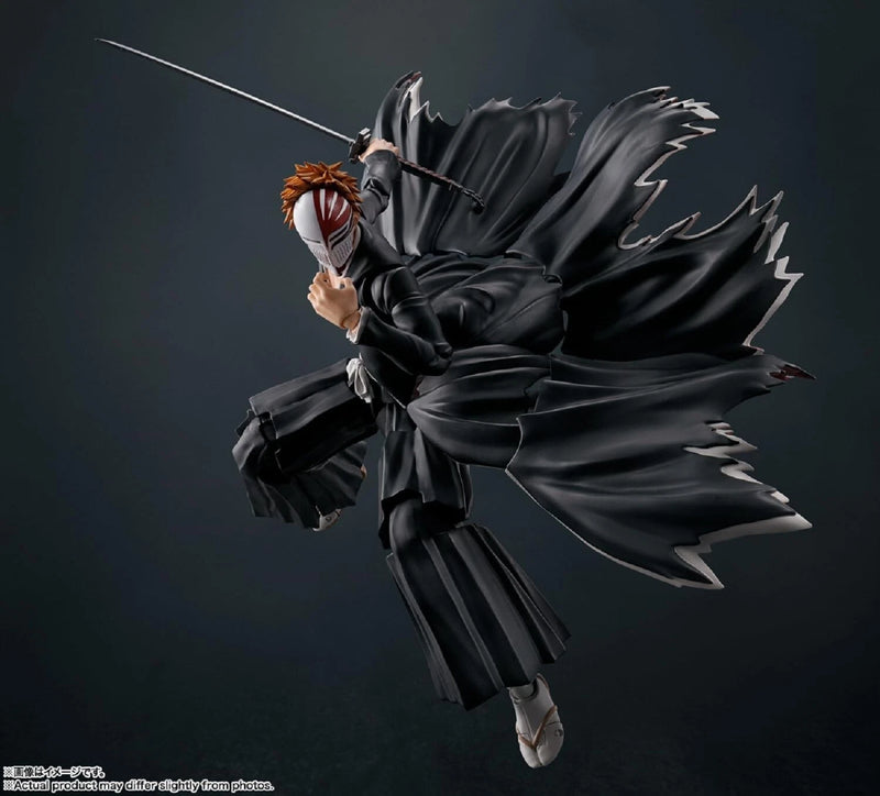 BANDAI S.H.Figuarts BLEACH Ichigo Kurosaki Getsugatensho Actionfigur JAPAN