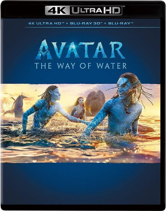 Avatar The Way of Water Limited Edition 4K Ultra HD 3D Blu-ray JAPAN OFFICIAL