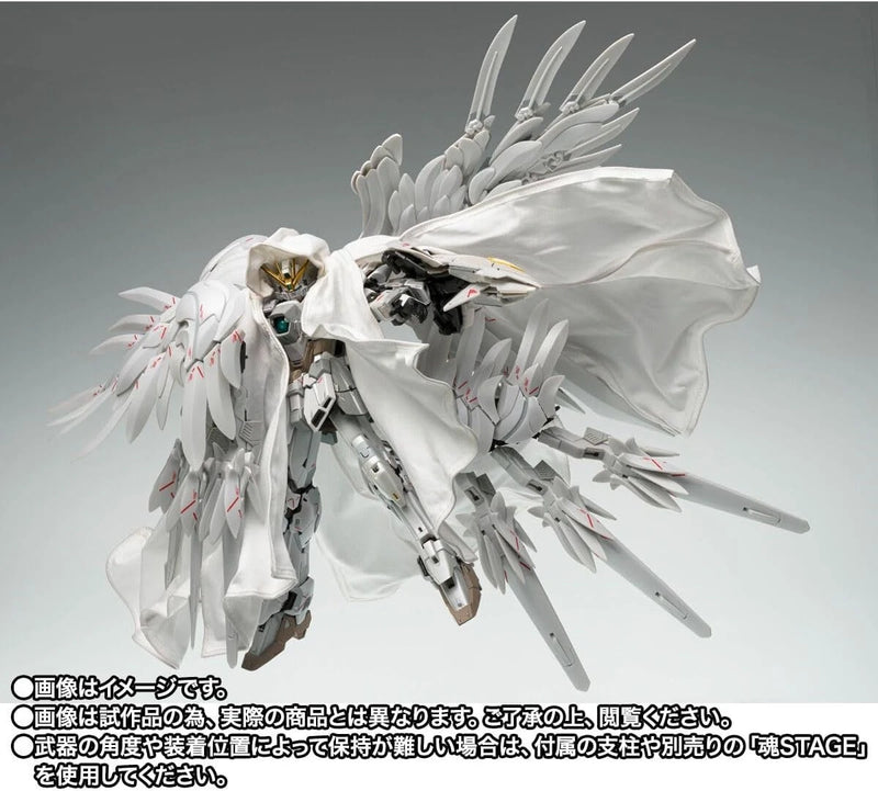 Fix Figuration Metal Composite Wing Gundam Zero Cloaked Custom Action Figure