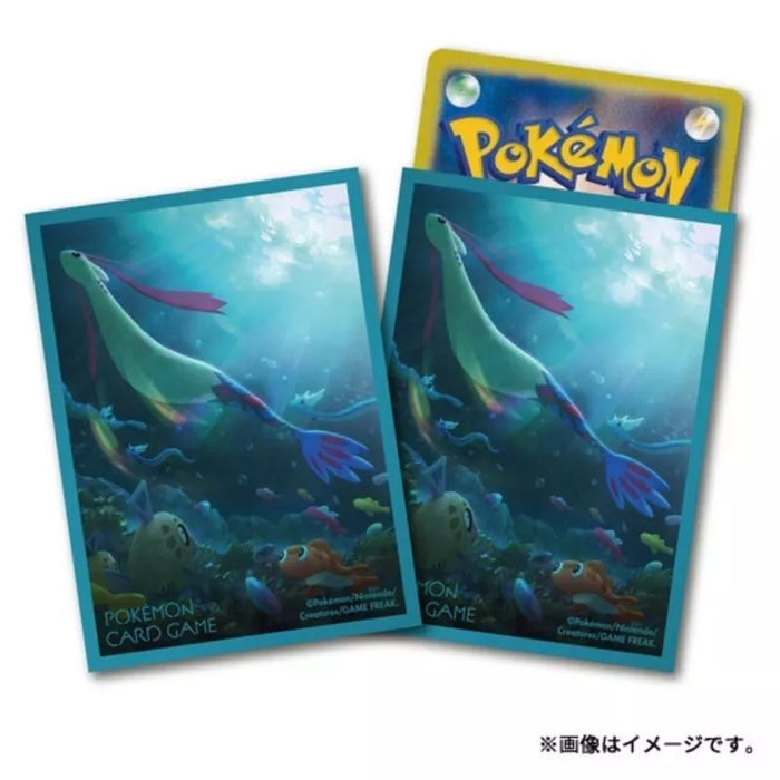 Pokemon Center Original Card Sleeves Premium Gloss Milotic JAPAN OFFICIAL