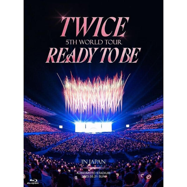 TWICE 5th World Tour Ready To Be in JAPAN Limited Edition Blu-ray 