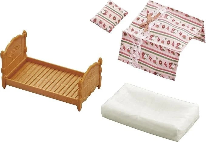 Epoch Sylvanian Families Calico Critters Single Bed KA-523 JAPAN OFFICIAL