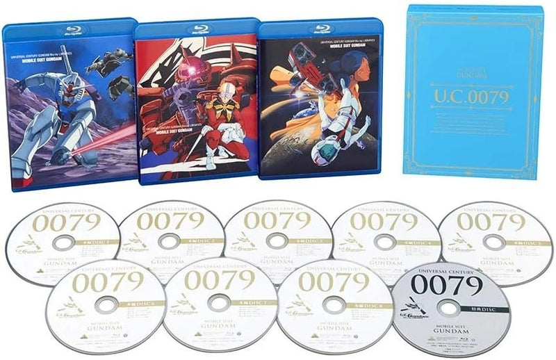 BD U.C. Gundam Blu-ray Libraries Mobile Suit Gundam 0079 JAPAN OFFICIAL